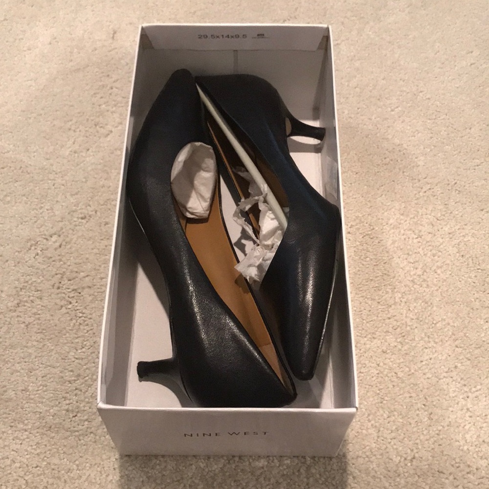 Black Kitten Heels